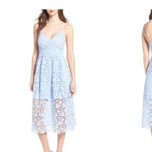 ASTR floral lace dress